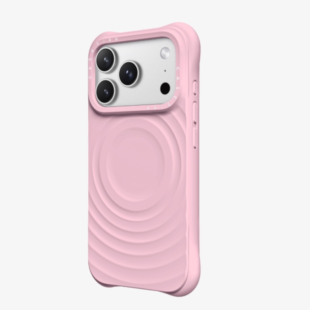 Casetify Pink Camera Ring Shockproof Phone Case